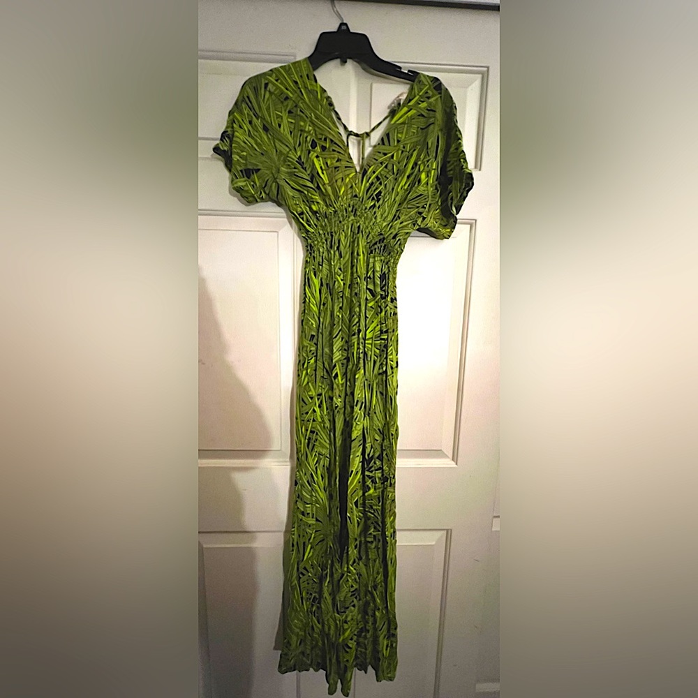 Tropical Maxi Dress